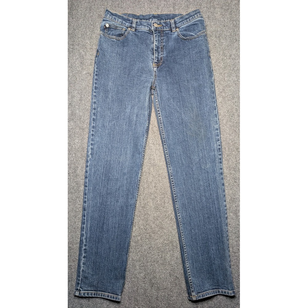 Ralph Lauren Polo Jean Co. 67437 Relaxed‎ Jeans High Rise Denim Womens 8 30x31